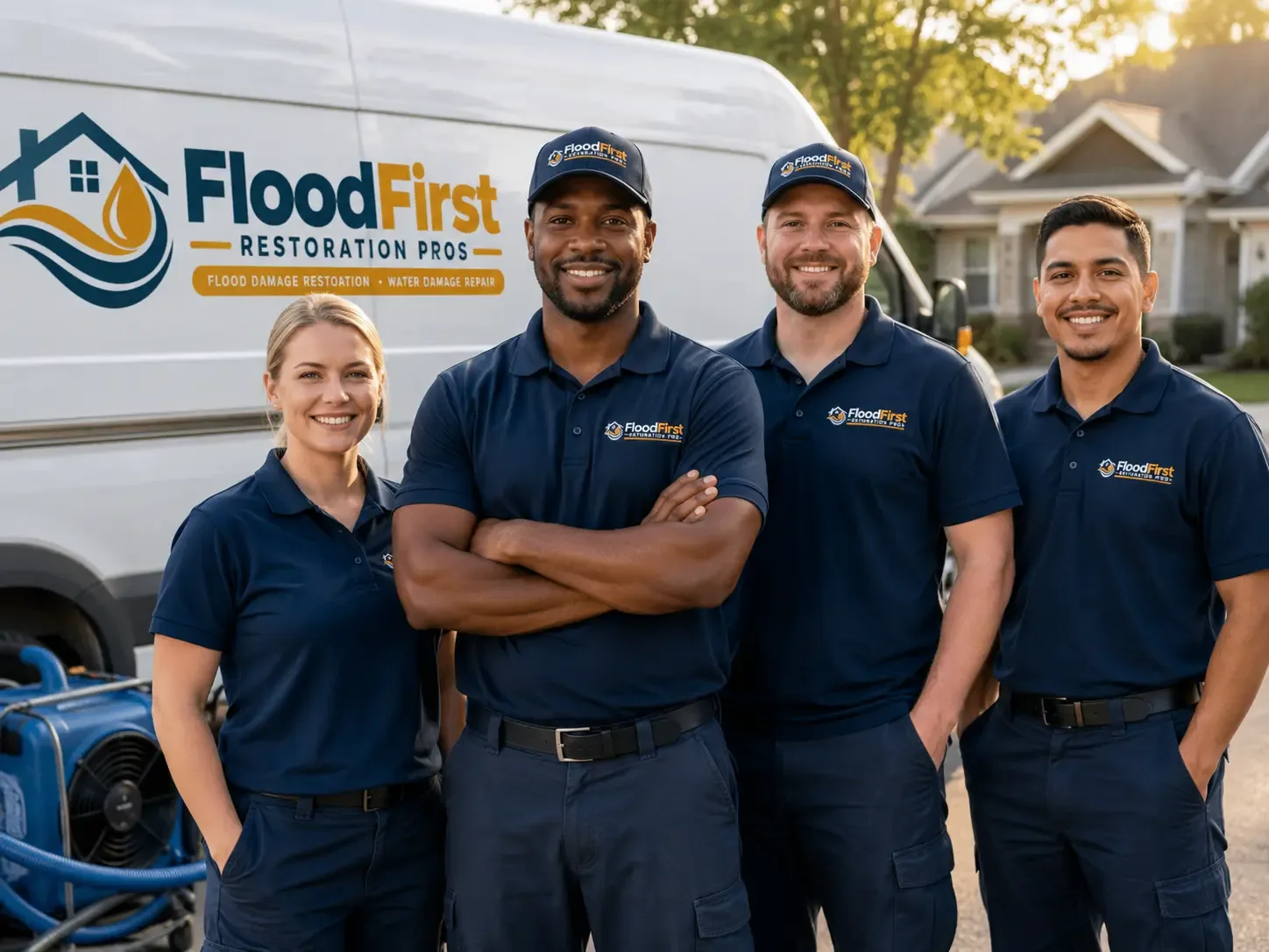 Flood Damage Restoration company in Lopez, PA